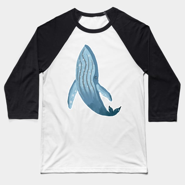 Coming up for a breather Baseball T-Shirt by narwhalwall